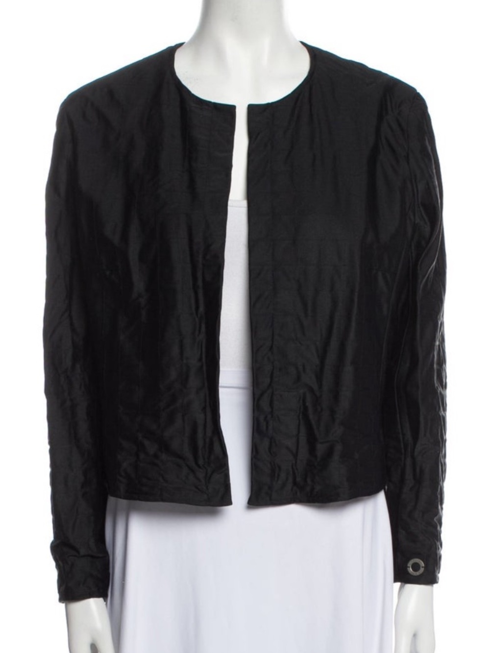 Chanel Authentic Vintage Identification Quilted Jacket in very good condition